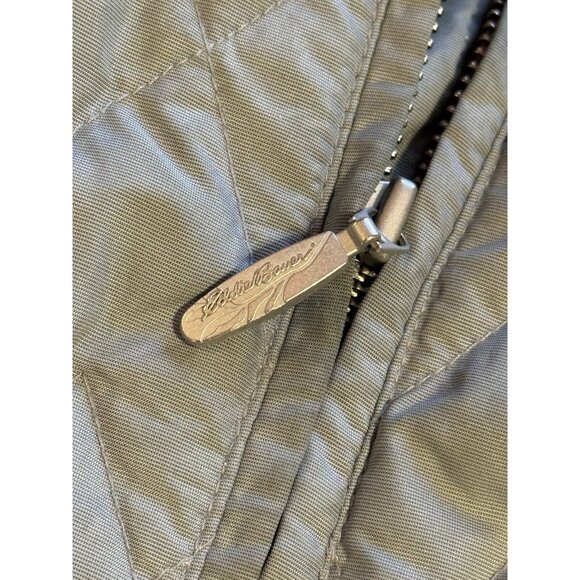 Eddie Bauer Size Medium Premium Goose Down Quilted Puffer‎ Vest Preppy Womens - Picture 7 of 16